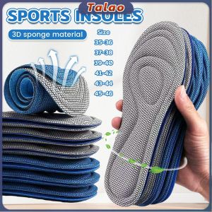 Talao Sports Insoles Soft Bottom Sports Insole Sponge Pad For Men And Women Size 35-46