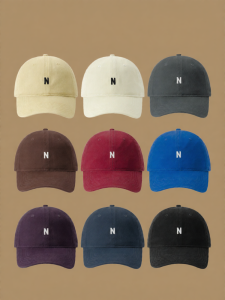 DUYINGMEI | Red Wine Color Small Head Cotton Soft Top Sports 3D Shaped Duckbill Hat