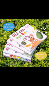 Cuốn sách đầu tiên cho bé 0 6 Tuổi - Mèo Con tìm thấy hình gì? Lợn Con thích ăn gì? ... - NXB Kim Đồng