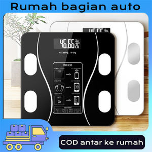 (Dalam stok dikirim dari Jakarta)Timbangan Badan Digital With USB Charging Anti Pecah With LCD