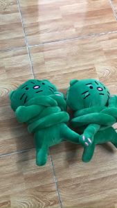 Túi Đeo Chéo Gấu Bông Hình Mèo Dễ Thương - Túi Đeo Vai Xinh Xắn MÀU XANH LÁ CÂY ĐẬM