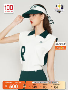 RyderCup Golf Womens Short Sleeve Summer Artistic Fashion Polo Shirt Cool T-Shirt Casual Sportswear for Female Golf Fans