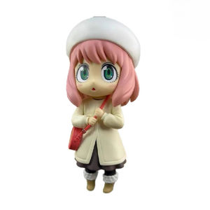 Bandai | Spy Play Ania Theater Edition Fujie Winter Costume Handmade Anime Ornament Trendy Play Decorative Gifts