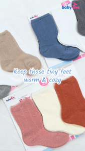 Babylove 3 Pairs Pinstripe Socks (6-18 months)