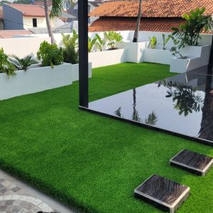 2m x 25m | Rumput Sintetis Swiss 3cm | Hijau Tebal Halus | Premium