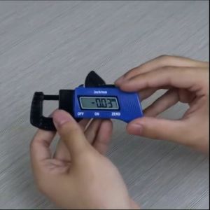 Mikrometer Digital Plastik Composite & Alat Ukur Ketebalan 0-127mm