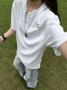 LIUBU | Áo Thun Nam Cổ V Short Sleeve Thông Gió Làm Mát