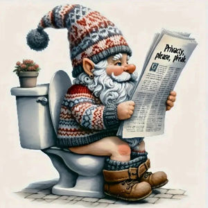 Huacan Diy Diamond Painting Portrait Gnome Full 5d Drill Mosaic Toilet New Collection Funny Gift Bathroom Decoration Craft Kit