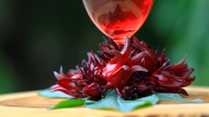 ผงกระเจี๊ยบ กระเจี๊ยบ ผง แดง 100% Roselle powder ตรา กอเงินฟาร์ม ขนาด 200 กรัม x 36 ห่อ