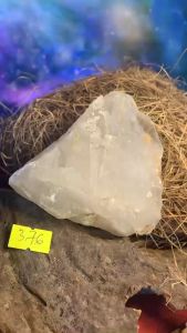 Đá Thạch Anh clear quartz pha lê Lemurian tự nhiên thông đèn năng lượng thanh tẩy cao mã 376