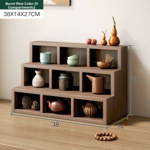 Tea Set Storage Desktop Organizer