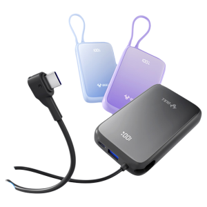 Bull | Pin Sạc Dự Phòng Sạc Nhanh 20000mAh Có Dây Trong