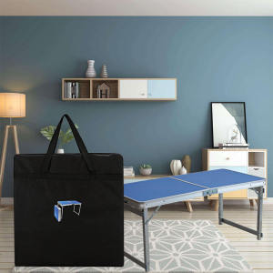 กระเป๋าใส่โต๊ะพับได้ขนาดใหญ่สำหรับใช้กลางแจ้ง ผ้าอ็อกซ์ฟอร์ดสีดำ กระเป๋าใส่พกพา ซิปนิลก้า กระเป๋าใส่โต๊ะพับได้สำหรับใช้ในชีวิตประจำวัน