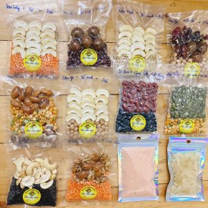 TẶNG ĐƯỜNG PHÈN MUỐI HỒNG Set hạt dinh dưỡng Organic 10152030 gói 100g mix sẵn tốt cho mẹ bầu trẻ em hỗ trợ tăng giảm cânngười tiểu đường huyết áp yêu sữa hạt thực dưỡng