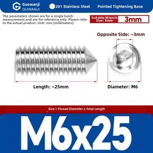 GUWANJI | DIN914 Hex Drive Set Screw