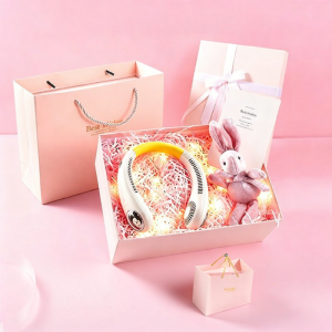 HONGMEITIANYI | Portable Necklace Fan for Girls
