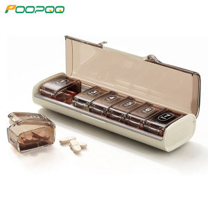 Weekly Pills Organizer Large Compartments Big Pill Case for Supplements Jumbo Pill Holder for Vitamins Huge Medicine Organizer