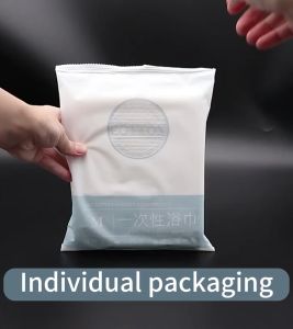 Travel Disposable Face Bath Disposable Towel Bath Towel Set for Travel and Sports use Thickened Beach towel