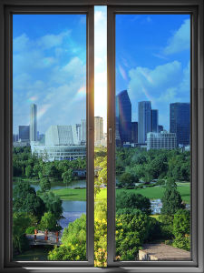 Màn Hình Bảo Vệ Kính Một Chiều Chống Quấy Rầy Cho Cửa Sổ Phòng Tắm Phòng Ngủ Phòng Khách Phòng Làm Việc Chống Nắng PVC