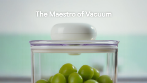 LocknLock Fresh Maestro Vacuum Container Square and Rectangular -- Glass Food Container Vacuum Device