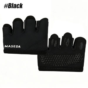 1 Pair Weight Lifting Gloves Short Micro Workout Gloves for Men & Women Grip Pads with Full Palm Protectionfor Weightlifting
