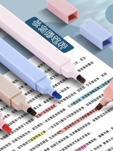 Bút Sáp Đôi Đầu Màu Sắc Bút Đánh Dấu Học Sinh Trung Học Bút Ghi Chú Bút Sáp Macaron Màu Nhạt Đáng Xem Bút Ghi Chú Văn Phòng Phẩm
