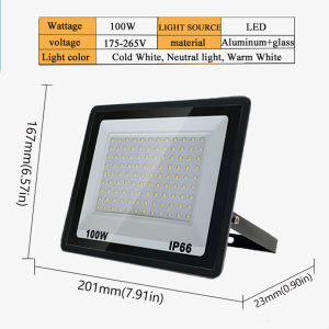 LED Floodlight IP66 Waterproof refletor led outdoor led spotlight  For  Wall Garden  LED Reflector Street Lamp Wall Flood Lights