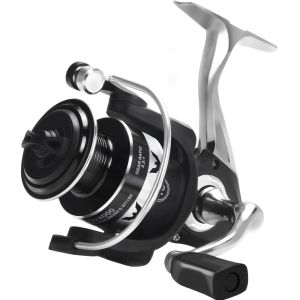 Mavllos Dark Knight Full Metal Spinning Fishing Reel – 1000-7000 15kg Max Drag 5.2:1 Gear Ratio Durable Metal Spool Perfect for Saltwater & Carp Fishing