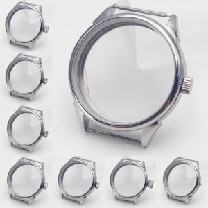 ETA6497 นาฬิกา 42 มม.สแตนเลสสตีลนาฬิกา Fit ETA6497 6498 Seagull ST3600 ST3620 ST36 การเคลื่อนไหว