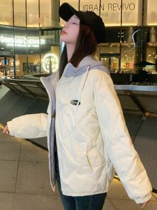 Korean Style Short Thin Cotton Jacket Womens Autumn Winter Coat Padded Quilted Cotton Clothes Spring New Fashion Trend