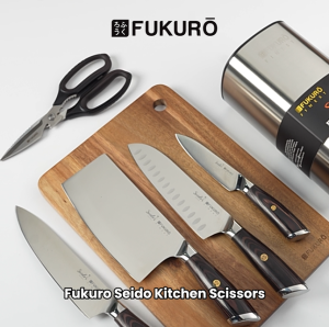 Fukuro Kitchen Scissors Stainless Steel Kitchen Utensils Seido