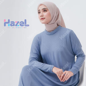 Gamis Knit Long Dress Batwing Over Size LD 140 BB 95 Bahan Knitt Premium Melar Terbaru 2025