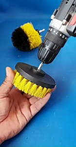 38Pcs Electric Drill Brush Attachment Set Car Tire Polisher Kitchen Bathroom Toilet Cleaning Kit Tools