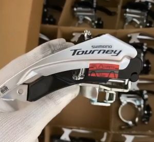 Shimano Tourney Fd Ty500 Mountain Bike Clamp On Front Derailleur 34.9Mm Compatible With 6/7S Bike Bicycle Part