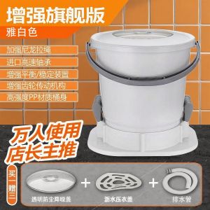 Manual Hand Pull Type Small Laundry Wringing Machine Non-Electric Dormitory Student Home Use Single Dryer Clothes Device