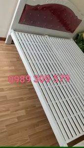 GIƯỜNG SẮT HỘP VUÔNG 5X10 CAO CẤP GIAO NHANH HCM