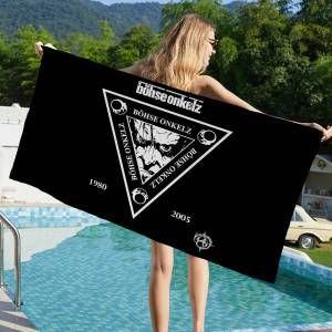 Germany B-Bohse O-Onkelz Big Microfiber Beach Towels Quick Dry Towel Sand Beach Towels Pool Towel For Travel Swim Pool Yoga