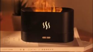 Perfume Humidifier & Flame Aromatherapy Machine: Perfect Home Accessory