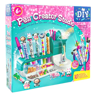 ใหม่ Magic Sand Pen DIY Craft Set สําหรับเด็ก | ของเล่นเพื่อการศึกษา STEM และกล่องของขวัญแบบโต้ตอบระหว่างพ่อแม่และลูก