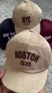 Topi bayi korduroi laki dan perempuan usia 1 bulan - 3 tahun kualitas impor