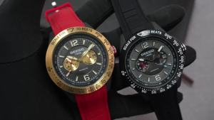 Deesio Mens Automatic Mechanical Watch Carbon Fiber Case Silicone Strap Calendar Display Casual Sports Fashion Luminous Watch