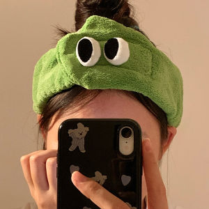 XINDONGXINGQIU | Cute and Playful Velvety Headband Women Autumn Winter Use for Face Washing Mask Application 1pc