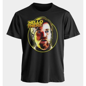 2025 Star Wars Peripheral Print Mens and Womens Crew Neck T-shirt American Summer Sports Loose and Comfortable Short Sleeves