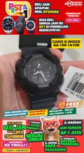 Jam Tangan Pria Anti Air G-SHOCK GA-100 - CASIO ORIGINAL