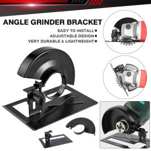 Vacaka Adjustable Angle Grinder Bracket Stand Holder Metal Protection Cover Support Tools