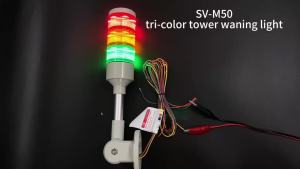 LED Warning Light with Buzzer 24V 220V 1/2/3/4/5 Layers Steady Flashing Light Tower Alarm Indicator Alert Lamp for Trunk Machine