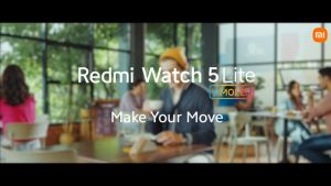 (รับประกันศูนย์ไทย 1 ปี) Xiaomi Redmi Watch 5 Lite นาฬิกาสมาร์ทวอทช์ จอ AMOLED 1.96" GPSในตัว รับสายโทรได้