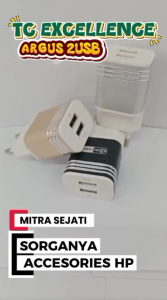 EXCELLENCE Charger Argus 2 USB for iPhone/Type C/Micro