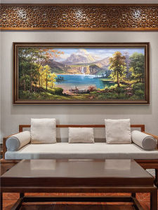 American Style Living Room Handmade Painting Handmade Painting Landscape Landscape Treasure Bowl Dingjia Kingsoft Decorative Painting