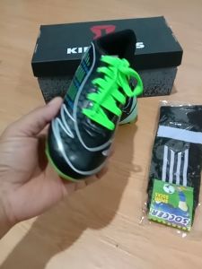 KIDZTUBS Sepatu Bola Anak Paket Komplit Sepatu Bola Tas Skin Deker Kaos Kaki Usia 6-10 Tahun Size 28 29 30 31 32 33 34 35 36 37 KDZ1039121924